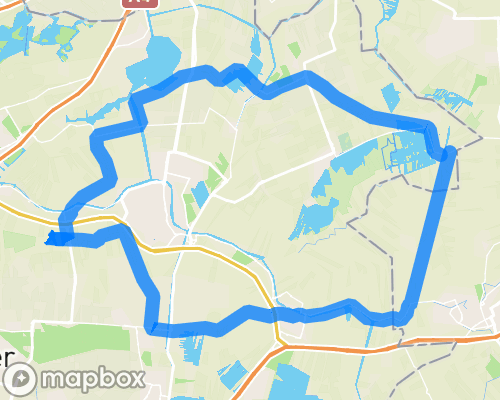 Nieuwe route