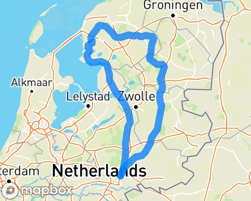 400 km // Friesland