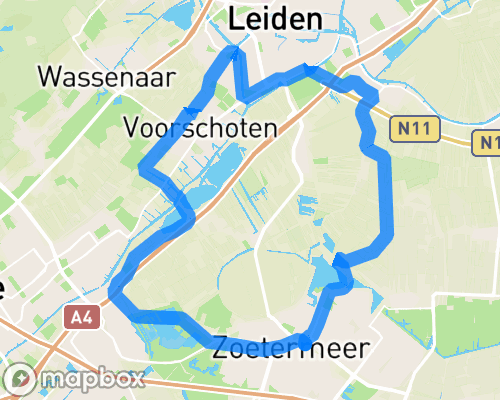 Van Athenestraat in Zoetermeer (Zuid-Holland) naar Korinthestraat 3  in Zoetermeer (Zuid-Holland) - Fietsersbond Routeplanner