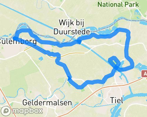 Betuweroute (fietsroute: 546644) - route.nl