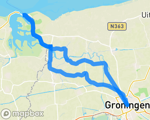 Groningen - Groningen-Lauwersoog-Groningen
