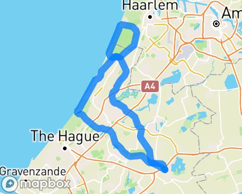 Toeren door de duinen vanaf Gouda