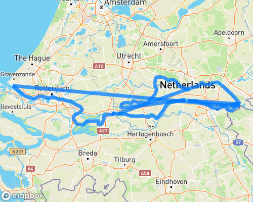 Rijnfietsroute Gorinchem-Hoek van Holland