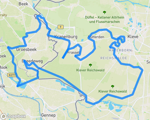 Rond het Reichswald