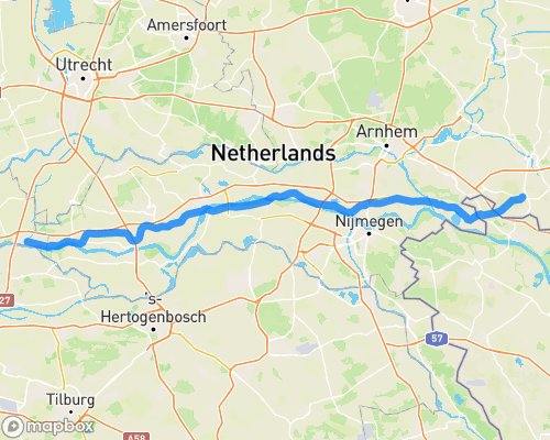 van oude doetinchemseweg in zeddam -montferland, gelderland- naar visbrug in gorinchem -zuid-holland- - fietsersbond routeplanner