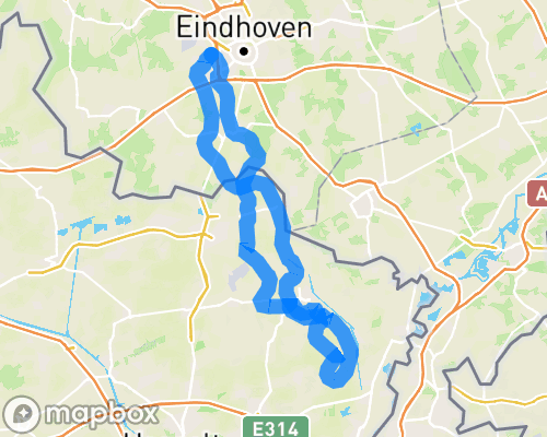 Heuveltjestocht 150km