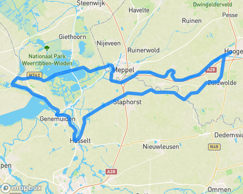 Waterlandroute - 105.0 km