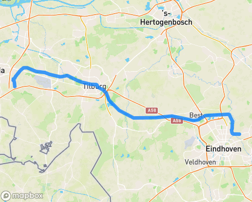 Nuenen - Tholen 62km