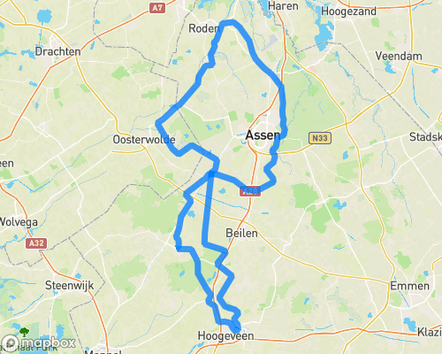 100 mijl van Drenthe