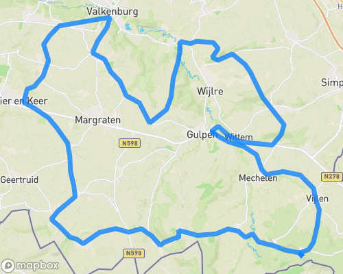 zuid-limburg 65km 1000hoogtemeters