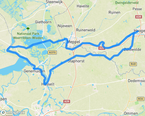 Waterlandroute - 105.0 km