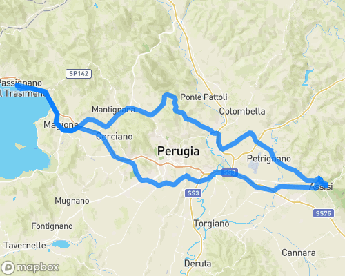 Umbrië dag 1 Assisi
