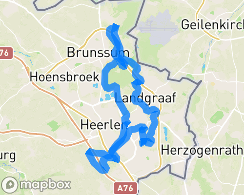 Mountainbikeroute - Parkstad - Landgraaf (Combinatietraject)