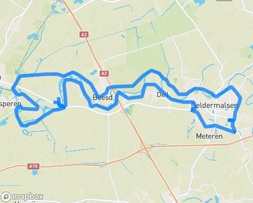 Route Langs De 11 Dorpen Van Gem. Geldermalsen - 49.0 km