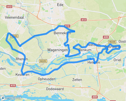 Veluwe - Utrechtse Heuvelrug - Nederrijn